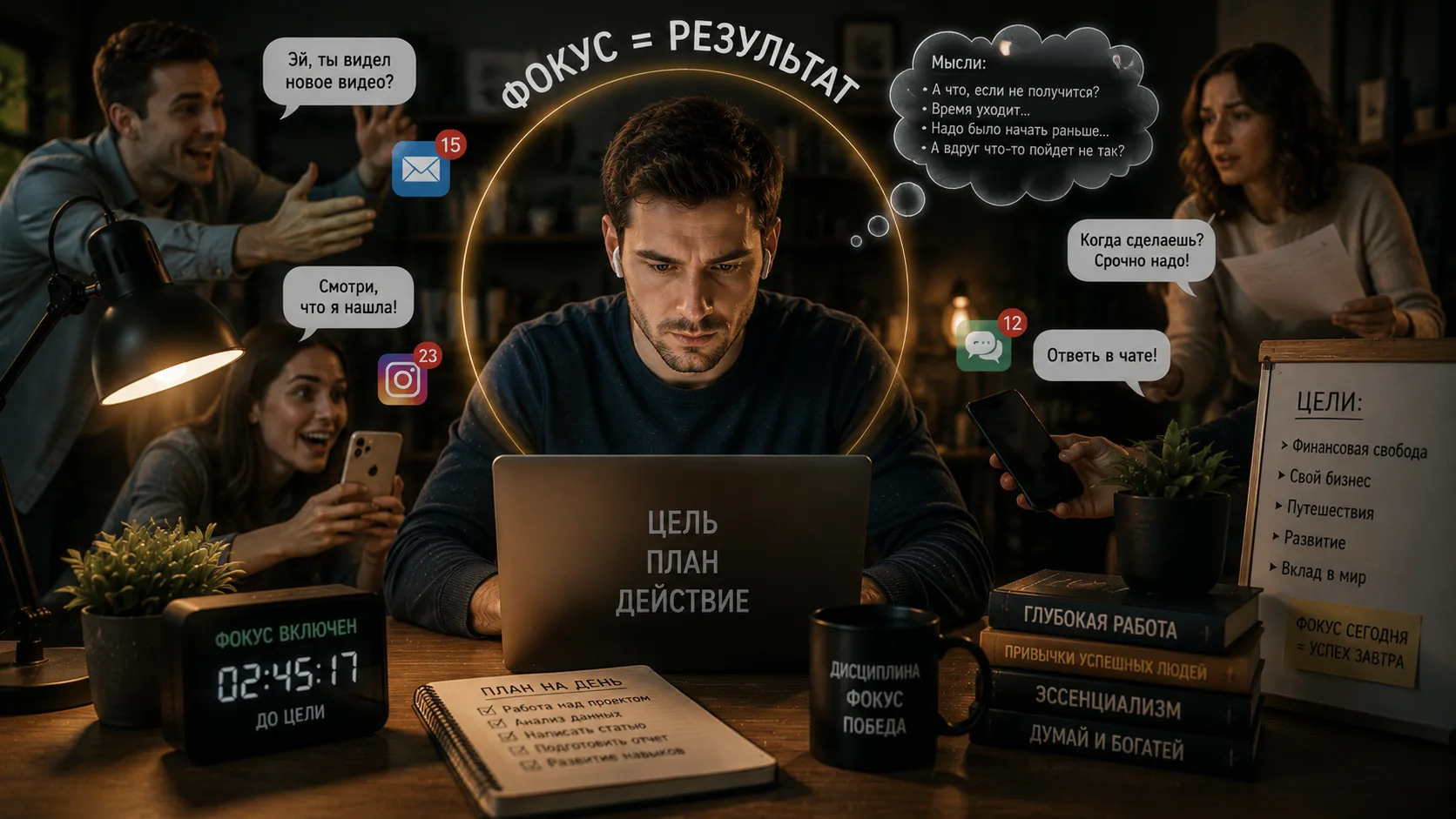 Патч №33: Как вернуть фокус внимания: Пошаговое руководство для повышения продуктивности