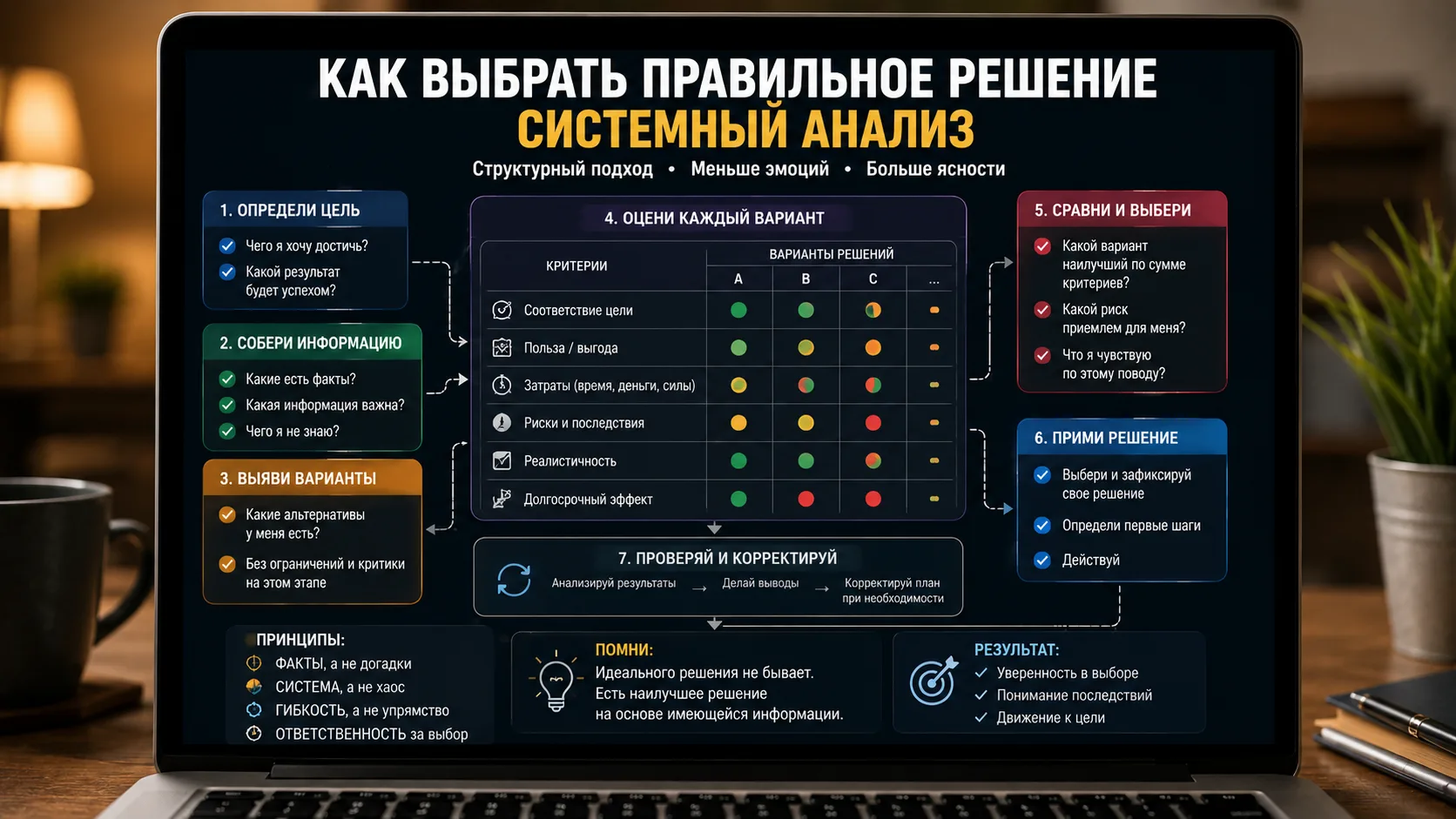 Патч №41: Как выбрать правильное решение в бизнесе и жизни: системная методология