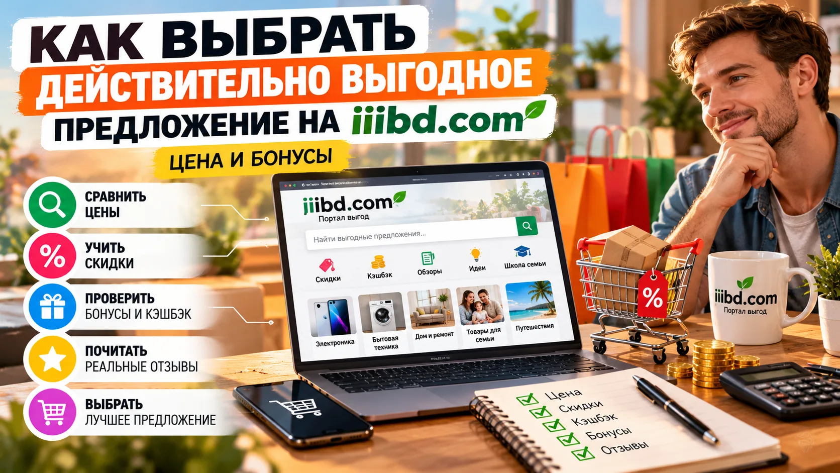Как выбрать действительно выгодное предложение на iiibd.com: цена и бонусы