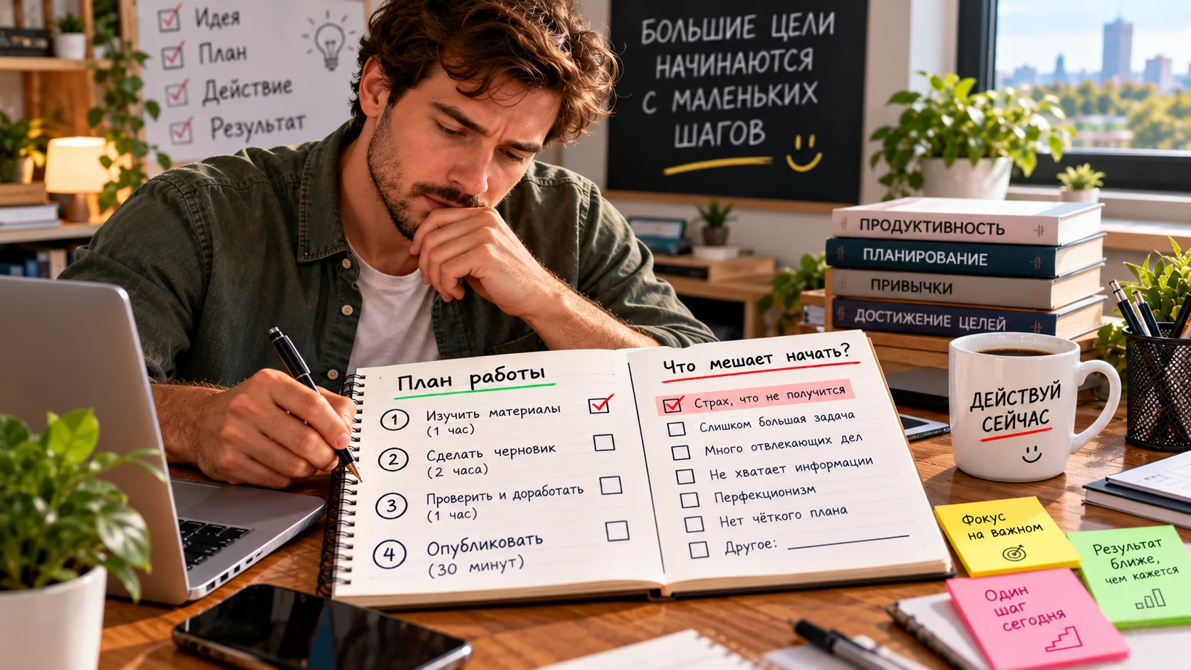 Патч №: 51 — Как перестать лениться и начать работать: план на каждый день