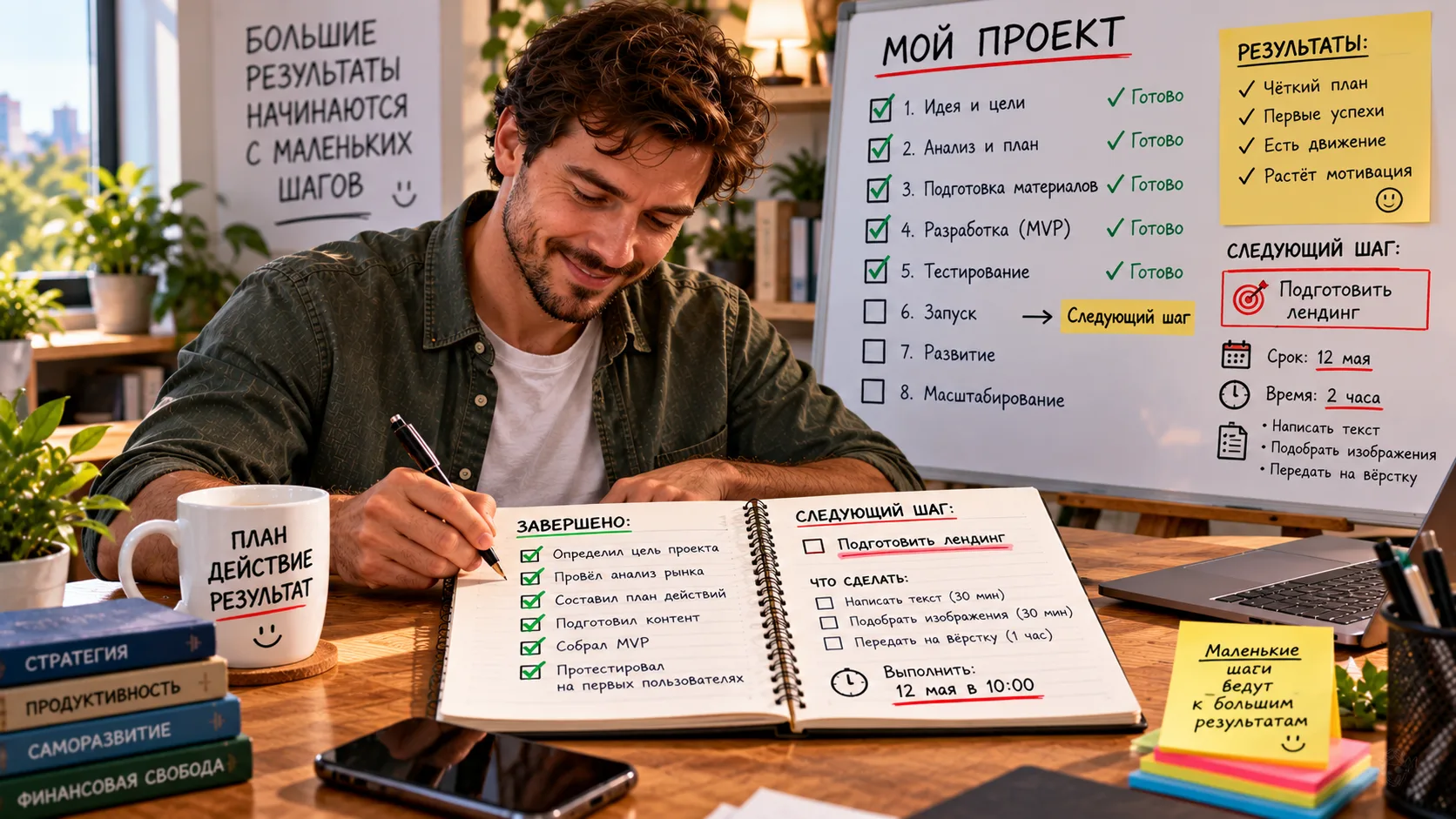 Патч №: 52 — Как доводить дела до конца: понятный план завершения